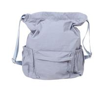 Totority Mochila Cordón Mochila para Mujer Casual de Lona Oxford Azul, Ligera y Versátil, para Salidas Informales y Desplazamientos Diarios