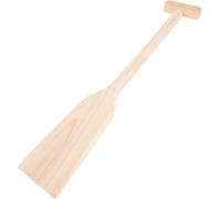 Totority Pala de Madera Cómoda de 19.5 Pulgadas para Canoas Ligeras, Diseño Ergonómico y Acabado Artesanal, Adecuado para Navegar y Explorar Aguas