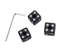 Totority Perilla para Control de Volumen y Tono de Plástico para Guitarra Forma de Negra Fácil de Instalar, Reemplazo Adecuado