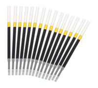 Totority Recambios de bolígrafos de tinta para oficina, recambios de bolígrafos negros, paquete de 60 piezas, PP, para escritura diaria y dibujo, fácil de reemplazar, no fugas
