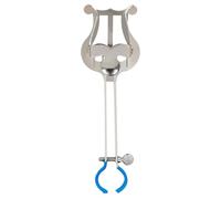 Totority Soporte Portátil para Partituras de Trompeta Color Plateado Ligero y Estable para Música de Marcha y Práctica de Instrumentos