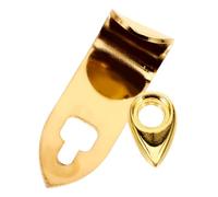 Totority Soporte Pulgar Derecho del Saxofón Alto de Metal Dorado, Gancho Mango Que Proporciona Apoyo y Mejora la Estabilidad al Tocar