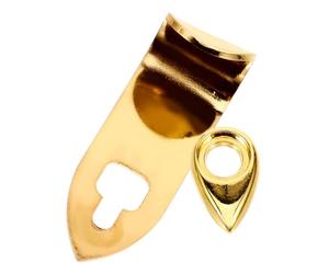 Totority Soporte Pulgar Derecho del Saxofón Alto de Metal Dorado, Gancho Mango Que Proporciona Apoyo y Mejora la Estabilidad al Tocar