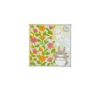 Mini toalla totoro gris jardin de flores 25x25 cm mi vecino totoro