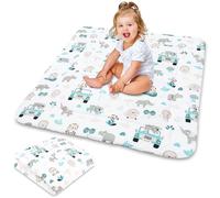 Totsy Baby Alfombra Bebe Acolchada Plegable - Manta de Juego para Bebes colchoneta Suelo Infantiles o tapete Infantil habitacion para niños y niñas 100 cm Certificado Oeko-Tex África