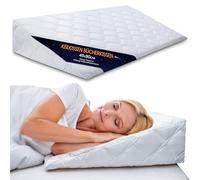 Totsy Baby Almohada de cuña Lectura cojin Respaldo Cama y Sofa antireflujo Adulto - Almohadas para Leer cojín elevar colchon para Dormir 45x90 cm
