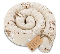 Totsy Baby Almohada Japonesa Larga Corporal Cuerpo 150 cm Lateral Algodón | Cervical cuello suave embarazo lactancia materno relax comodidad postura ligero acolchado 150 cm Jirafas
