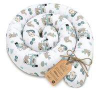 Totsy Baby Almohada Japonesa Larga Corporal Cuerpo 150 cm Lateral Algodón | Cervical cuello suave embarazo lactancia materno relax comodidad postura ligero acolchado 150 cm África