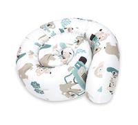 Totsy Baby Almohada para Dormir de Lado algodón 150 cm Algodón - cojin Cervical Enrollable Lavable Cojines Grandes Almohada para el Cuerpo Oeko-Tex África