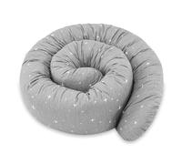 Totsy Baby Almohada para Dormir de Lado, Almohada para el Cuerpo de Serpiente 200 cm Algodón - cojin Cervical Enrollable Lavable Cojines Grandes Almohada para el Cuerpo Oeko-Tex Galaxia