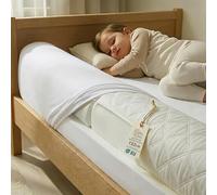 Totsy Baby Barrera Plegable Seguridad niños Cama barandilla niño barreras Bebe - Protector Pared per Cama Bebés de Espuma con Funda Extraíble y Lavable