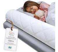 Totsy Baby Barrera Seguridad niños Cama barandilla niño barreras Bebe - Protector Pared per Cama Bebés de Espuma con Funda Extraíble y Lavable 132 cm