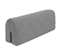 Totsy Baby Chichoneras Cuna Parachoques cunas Bebe 70 cm - Protector Anti caida y Golpe Espuma de Barrera Seguridad niños y niñas para Cama Protection de Valla y Borde Infantil Gris