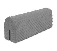 Totsy Baby Chichoneras Cuna Parachoques cunas Bebe 80 cm - Protector Anti caida y Golpe Espuma de Barrera Seguridad niños y niñas para Cama Protection de Valla y Borde Infantil Gris