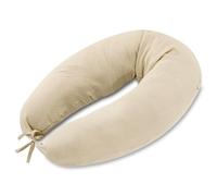 Totsy Baby Cojin Embarazo 190cm - Almohada para Dormir de Lado Almohadas Alargada para abrazar Ideal para Descanso y Maternidad Embarazadas Forma en C Muselina Oeko-Tex