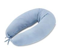 Totsy Baby Cojin Embarazo 190cm - Almohada para Dormir de Lado Almohadas Alargada para abrazar Ideal para Descanso y Maternidad Embarazadas Forma en C Muselina Oeko-Tex