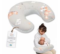 Totsy Baby Cojin Lactancia y Embarazada 130 cm - Algodón Almohada por lactante bebé cojín de Embarazo por Dormir o Cojines Maternidad para Mujeres Embarazadas y Bebe Oeko-Tex Conejos