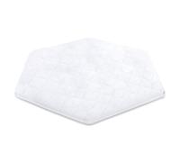 Totsy Baby Colchón para Parque Infantil Hexagonal 100x115 cm - Colchonetas Infantiles para corralito de Bebes o Colchones para Parques Espuma de Colchon Suave con Funda Transpirable 100 x 115