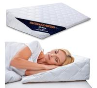 Totsy Baby Cuña Antireflujo Adulto & Almohada Cuña para Cama 45x90 cm - Cojín de Lectura Cama - Almohada Reflujo Lectura Cojin para Leer - Funda Lavable Öko-Tex