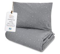 Totsy Baby Edredon Relleno nordico Cama Infantil Algodón - 90x120 - Bebe rellena Juego de Manta 90 x 120 cm con Almohada 40 x 60 cm por niños e niñas Oeko-Tex Galaxia