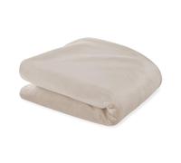 Totsy Baby Funda de cojín Lateral de Terciopelo de 40 x 145 cm, Funda de cojín para Almohada Oblong de algodón, Color Beige