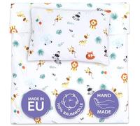 Totsy Baby Funda nordica Infantil 100x135 cm para Cuna 70 - algodón Saco nordico y Cubre de edredon Cama para niños y niñas Juego Fundas para edredón 100 x 135 cm con Almohada 60 x 40 cm Oeko-Tex