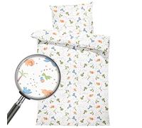 Totsy Baby Funda nordica Infantil 90x120 cm para Cuna 60 - algodón Saco nordico y Cubre de edredon Cama para niños y niñas Juego Fundas para edredón 90 x 120 cm con Almohada 60 x 40 cm Oeko-Tex