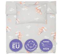 Totsy Baby Funda nordica Infantil para Cuna 60 90x120 cm - algodón Saco nordico y Cubre de edredon Cama para niños y niñas Juego Fundas para edredón 90 x 120 cm con Almohada 60 x 40 cm Oeko-Tex