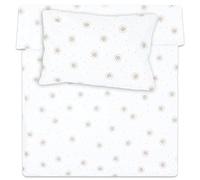 Totsy Baby Funda nordica Infantil para Cuna 60 90x120 cm - algodón Saco nordico y Cubre de edredon Cama para niños y niñas Juego Fundas para edredón 90 x 120 cm con Almohada 60 x 40 cm Oeko-Tex