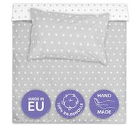 Totsy Baby Funda nordica Infantil para Cuna 60 90x120 cm - algodón Saco nordico y Cubre de edredon Cama para niños y niñas Juego Fundas para edredón 90 x 120 cm con Almohada 60 x 40 cm Oeko-Tex