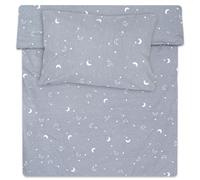 Totsy Baby Funda nordica Infantil para Cuna 70 100x135 cm - algodón Saco nordico y Cubre de edredon Cama para niños y niñas Juego Fundas para edredón 100 x 135 cm con Almohada 60 x 40 cm Oeko-Tex