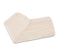 Totsy Baby Funda para protección de Bordes de Cama para cunas Infantiles 120 cm - Protección para armazón de Cama protección contra caídas somier barandilla de Cama Beige Claro