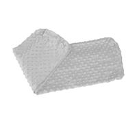 Totsy Baby Funda para protección de Bordes de Cama para cunas Infantiles 70 cm - Protección para armazón de Cama protección contra caídas somier barandilla de Cama Gris Claro