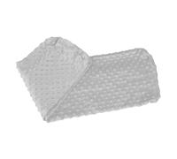 Totsy Baby Funda para protección de Bordes de Cama para cunas Infantiles 90 cm - Protección para armazón de Cama protección contra caídas somier barandilla de Cama Gris Claro