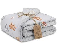 Totsy Baby Manta Bebe Recien Nacido Invierno con Tejido de Felpa 75x100 cm - mantita para Bebes arrullo recién Infantil para Cochecito o Cuna de bebé toquilla de algodón para niñas y niños