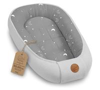 Totsy Baby Nido Bebe Recien Nacido 50x90cm - Reductor Cuna Capullo de colecho ninho para Dormir Gofre de algodón Cuco Ideal para Gondola moisés y Viaje Lunas