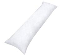 Totsy Baby Relleno de cojín de Embarazo 40x200 cm - Almohada Larga para Dormir de Lado cojín Respaldo Cama Ideal para Descanso Embarazadas Blanco