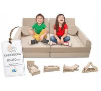 Totsy Baby Sofá Modular Infantil en Espuma - Sofa Ligera y cómoda para niños y niñas Sofás modulares Ideal para Dormitorio o Sala de Juegos