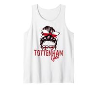 Tottenham Girl, Tottenham Girls, bandera británica para mujer Camiseta sin Mangas