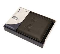 Tottenham Hotspur Cartera de piel con relieve, Black, Clásico