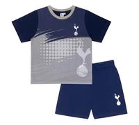 Tottenham Hotspur Conjunto de pijama corto F.C, azul, 7-8 años