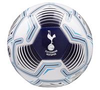 Tottenham Hotspur F.C. Balón de Fútbol Inglaterra, Pelota de Fútbol Niños y Adultos, Tallas 3, 4 o 5, Balón Fútbol para Entrenamiento (Blanco/Azul Marino, 5)