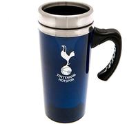 Tottenham Hotspur F.C. - Taza de viaje (aluminio), color azul marino