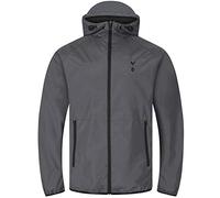 Tottenham Hotspur FC - Chaqueta cortavientos oficial - Para hombre - Impermeable - Gris - Capucha - XXL