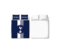 Tottenham Hotspur FC Set Funda Edredón Matrimonio Line Football Club Azul Blanco