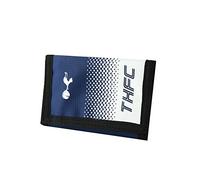 Tottenham Hotspur FC Official - Cartera con escudo, colores en degradado y cierre adhesivo (Talla Única) (Azul marino/Blanco)