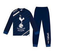 Tottenham Hotspur FC - Pijama Largo Serigrafiado para niño - Producto Oficial - Azul Marino - 11-12 años