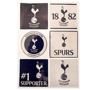 Tottenham Hotspur FC - Set de Etiquetas del Coche - Pack de 6 (Talla Única) (Marino, Blanco)