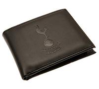 Tottenham Hotspur Football Club - Cartera de Piel Oficial con protección RFID, Insignia del Escudo del Equipo
