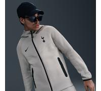 Tottenham Hotspur Tech Windrunner Sudadera de tejido Fleece de fútbol Nike con capucha y cremallera completa - Hombre - Gris XXL